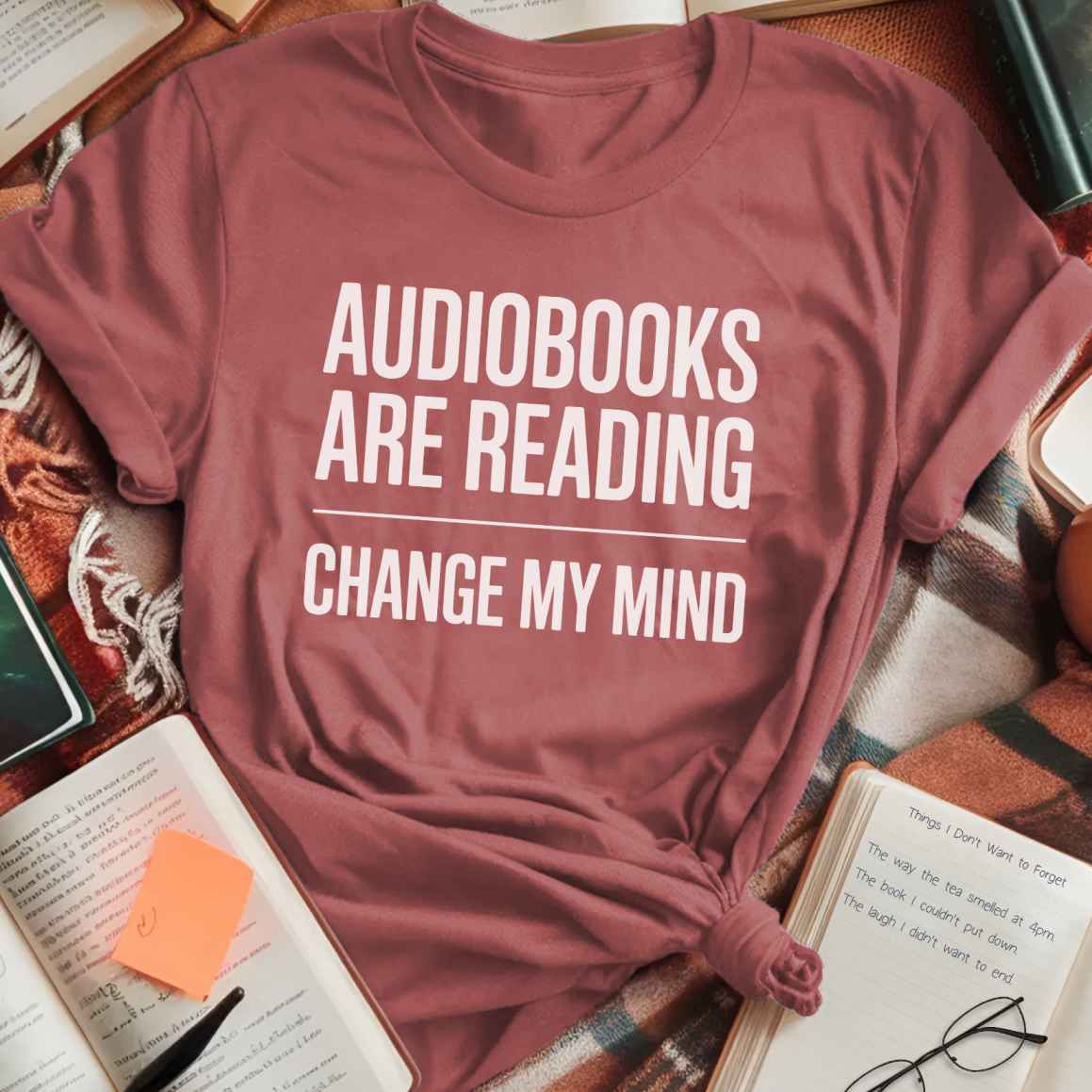 Audiobooks Are Reading T-Shirt