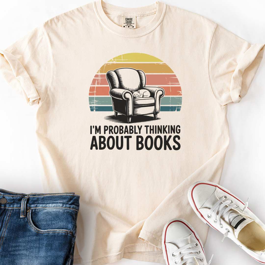 Thinking About Books T-Shirt