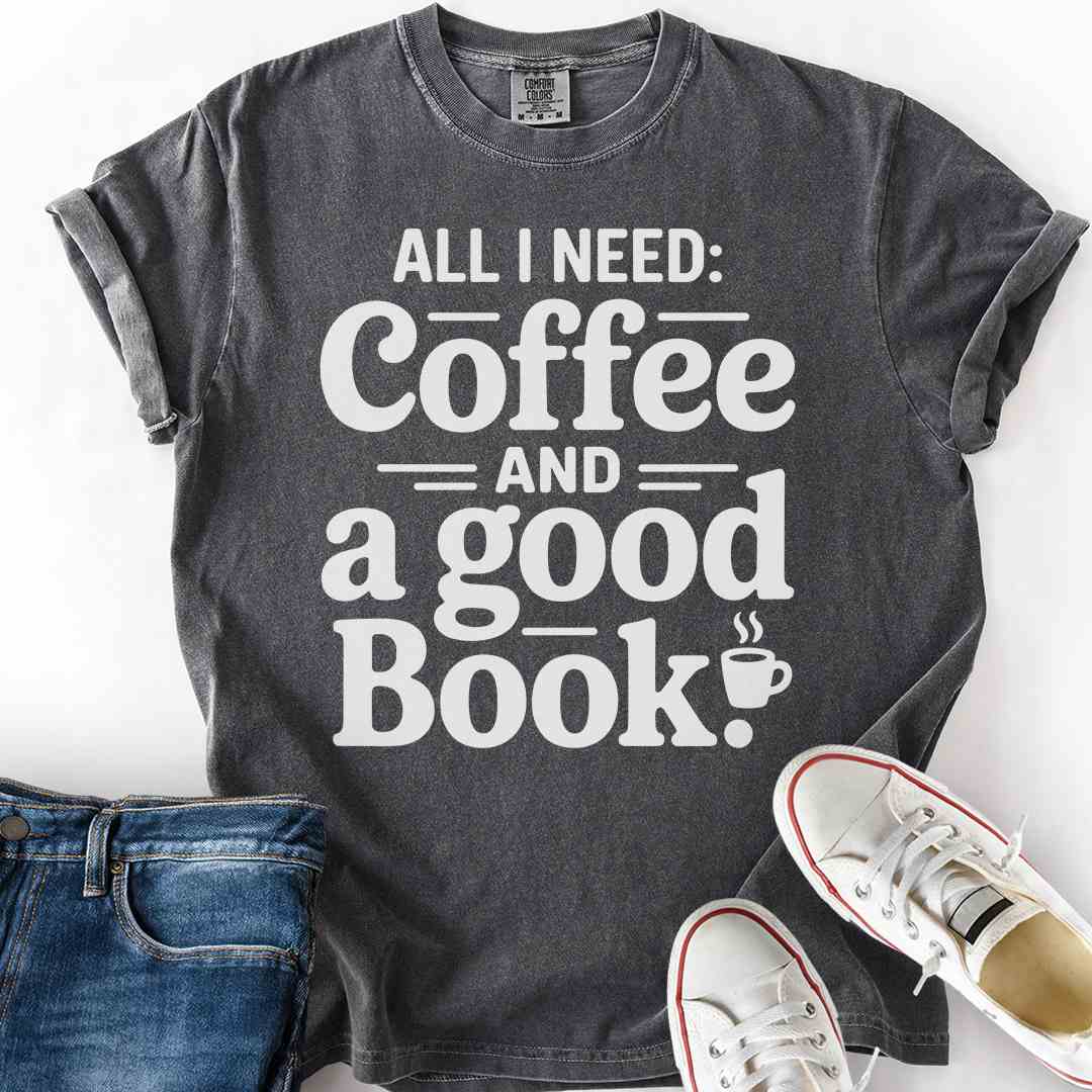 Coffee And Good Book T-Shirt