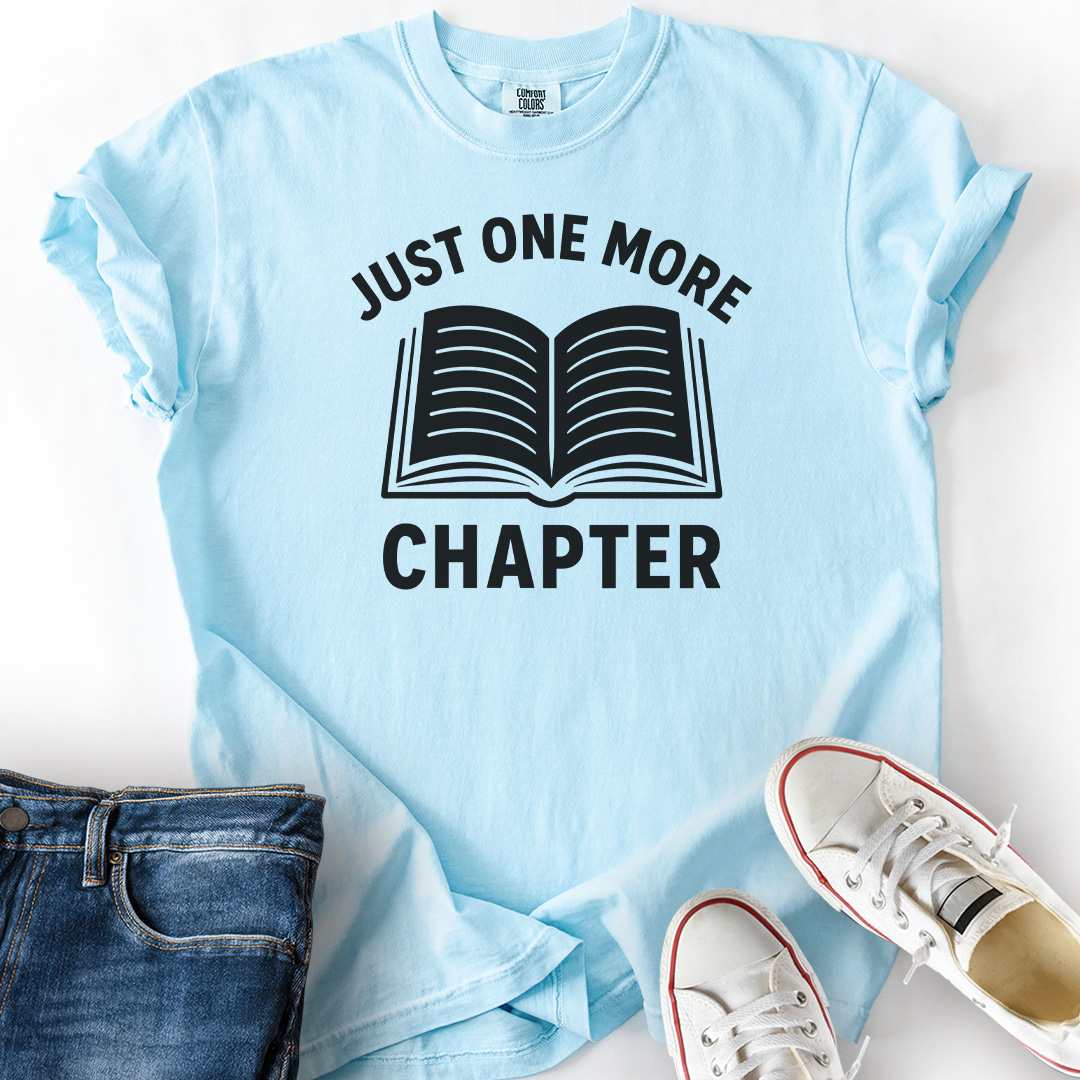 One More Chapter Open Book T-Shirt