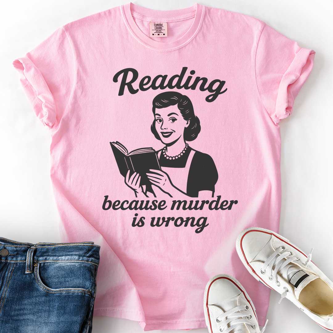 Murder Is Wrong Housewife T-Shirt