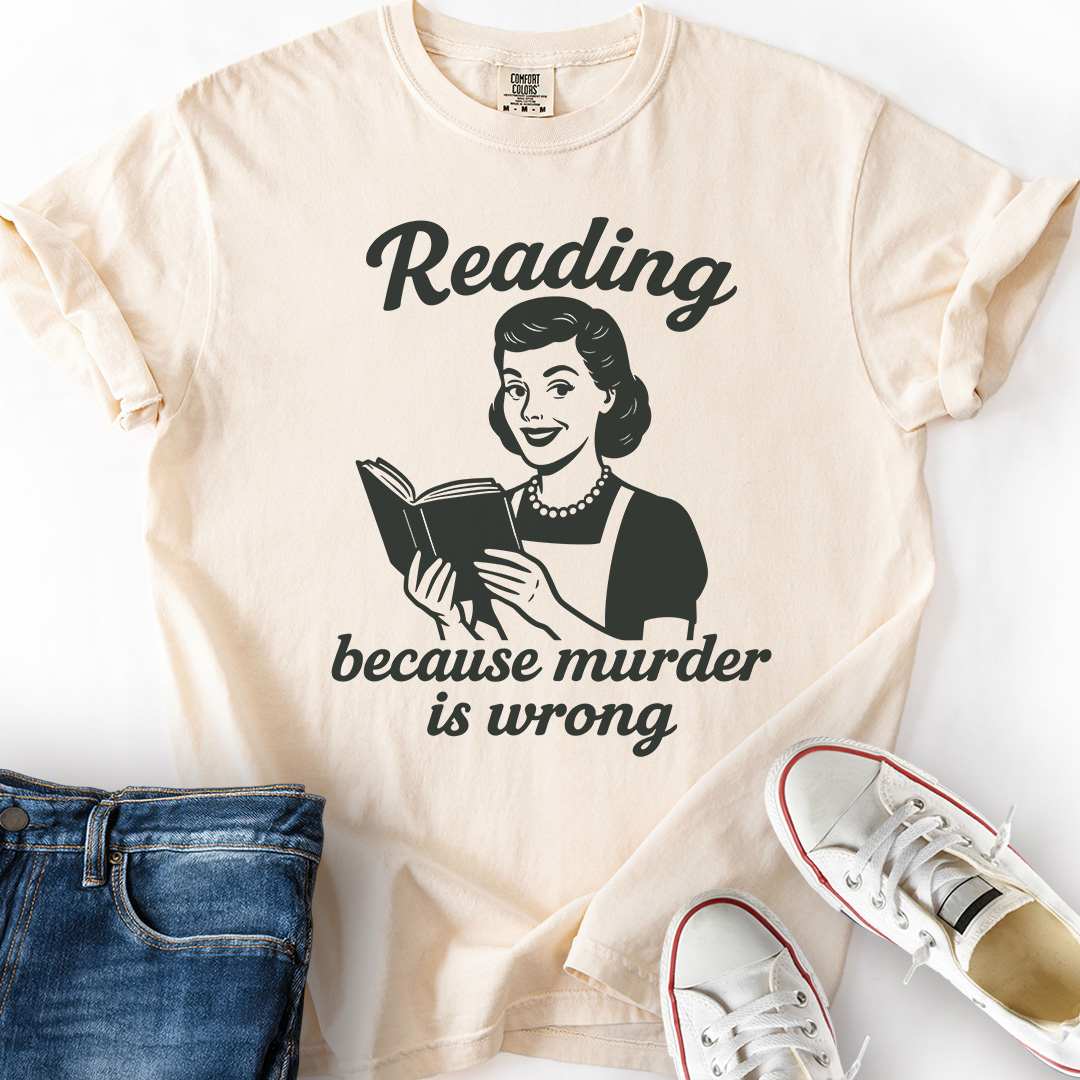 Murder Is Wrong Housewife T-Shirt