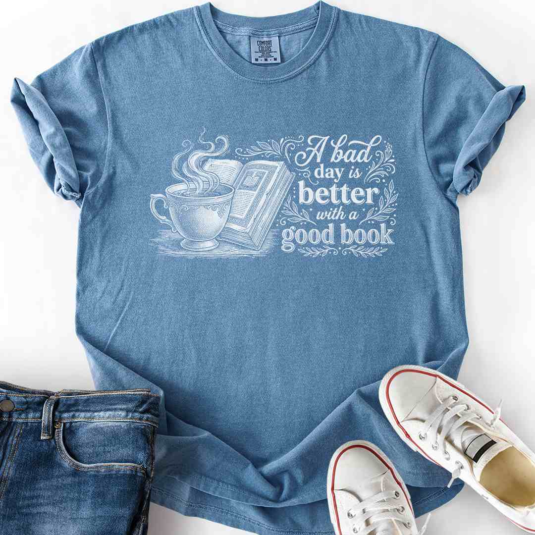 Better With A Good Book T-Shirt