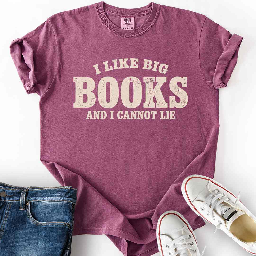 Big Books Cannot Lie T-Shirt