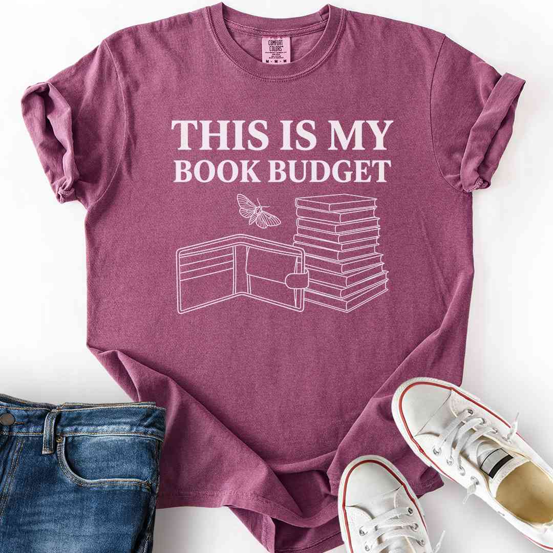 Book Budget Wallet T-Shirt