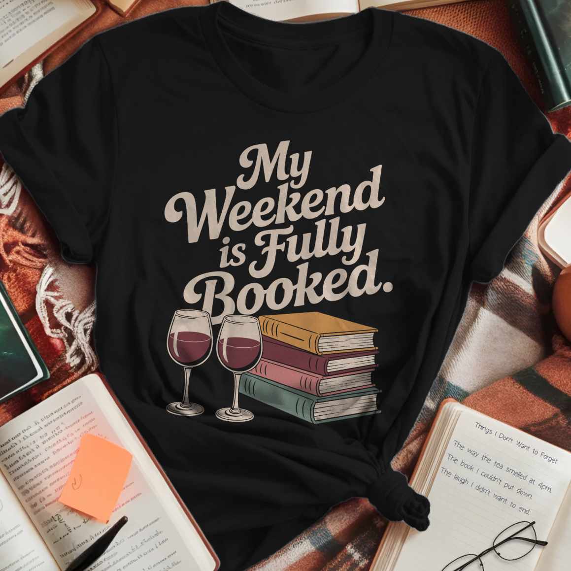 Weekend Booked Wine Club T-Shirt