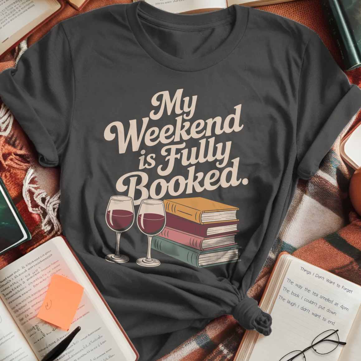 Weekend Booked Wine Club T-Shirt