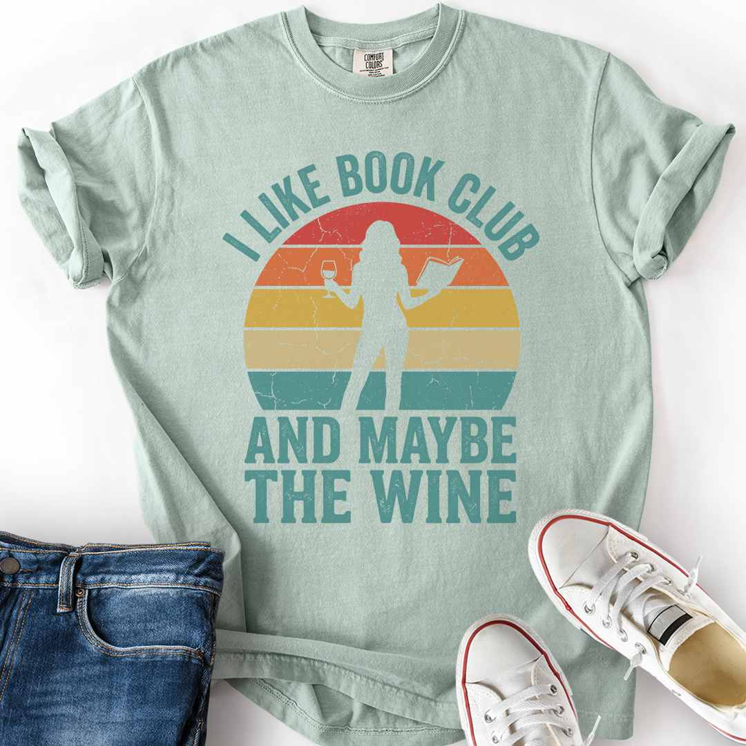 Book Club And Wine T-Shirt