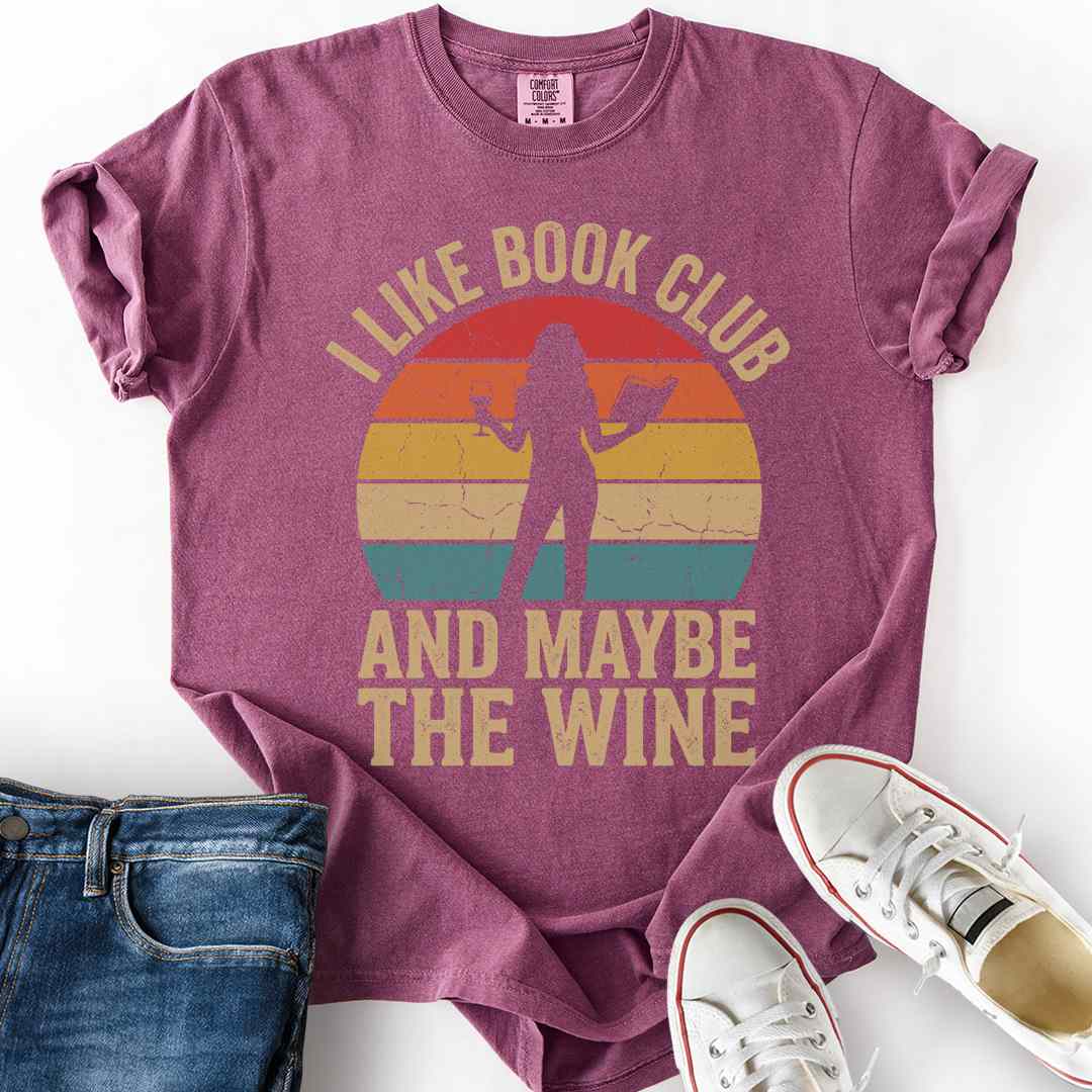 Book Club And Wine T-Shirt