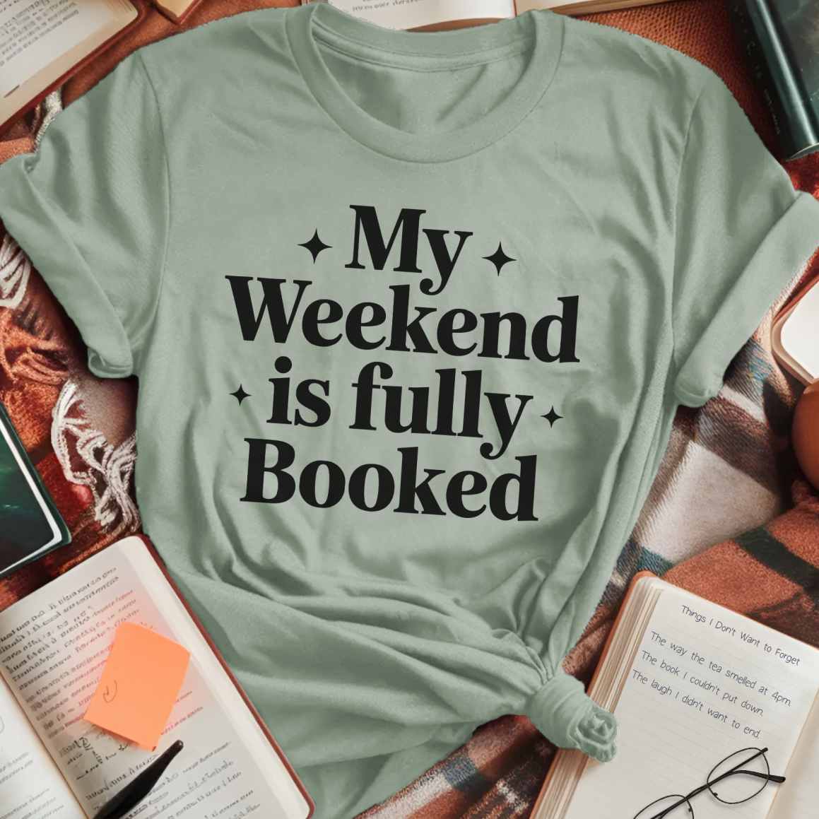 Book Lover Fully Booked T-Shirt