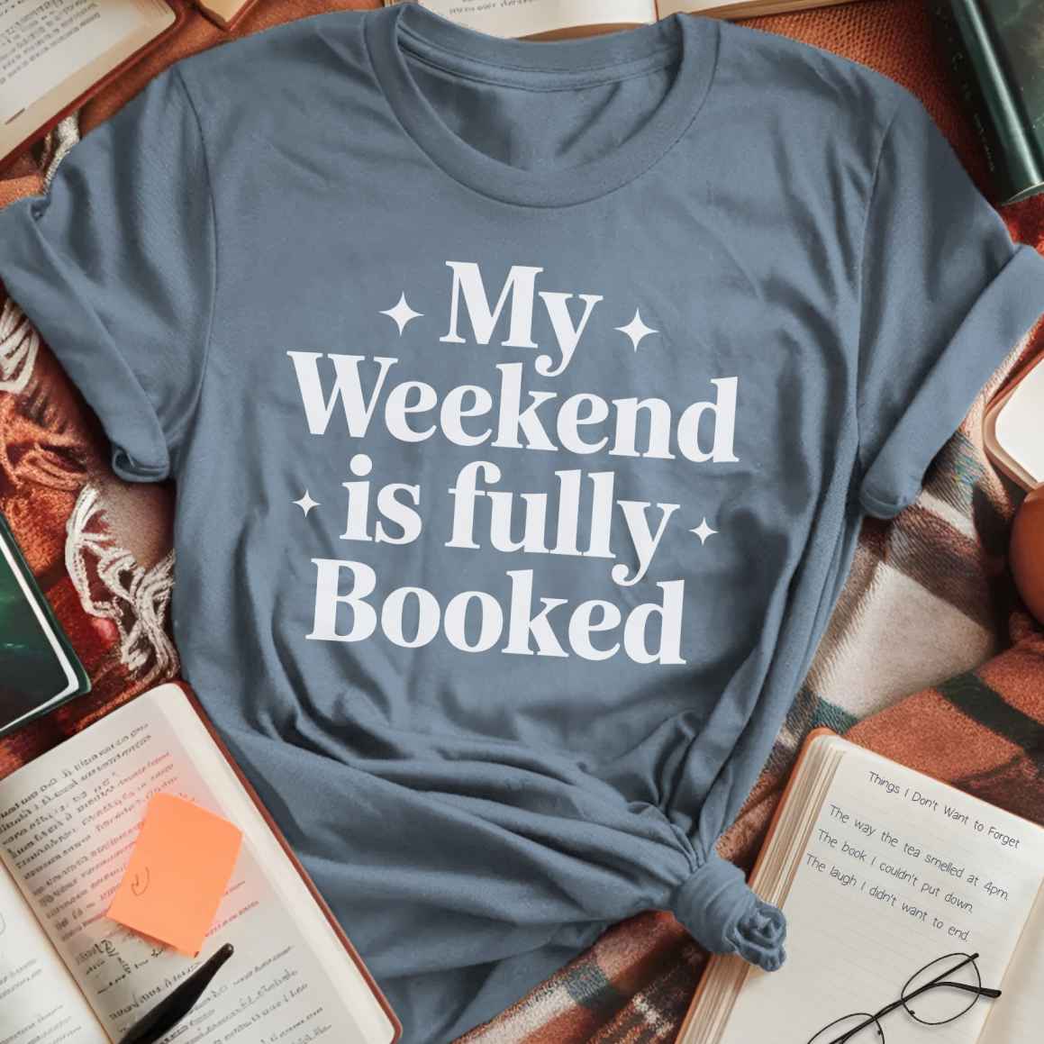 Book Lover Fully Booked T-Shirt
