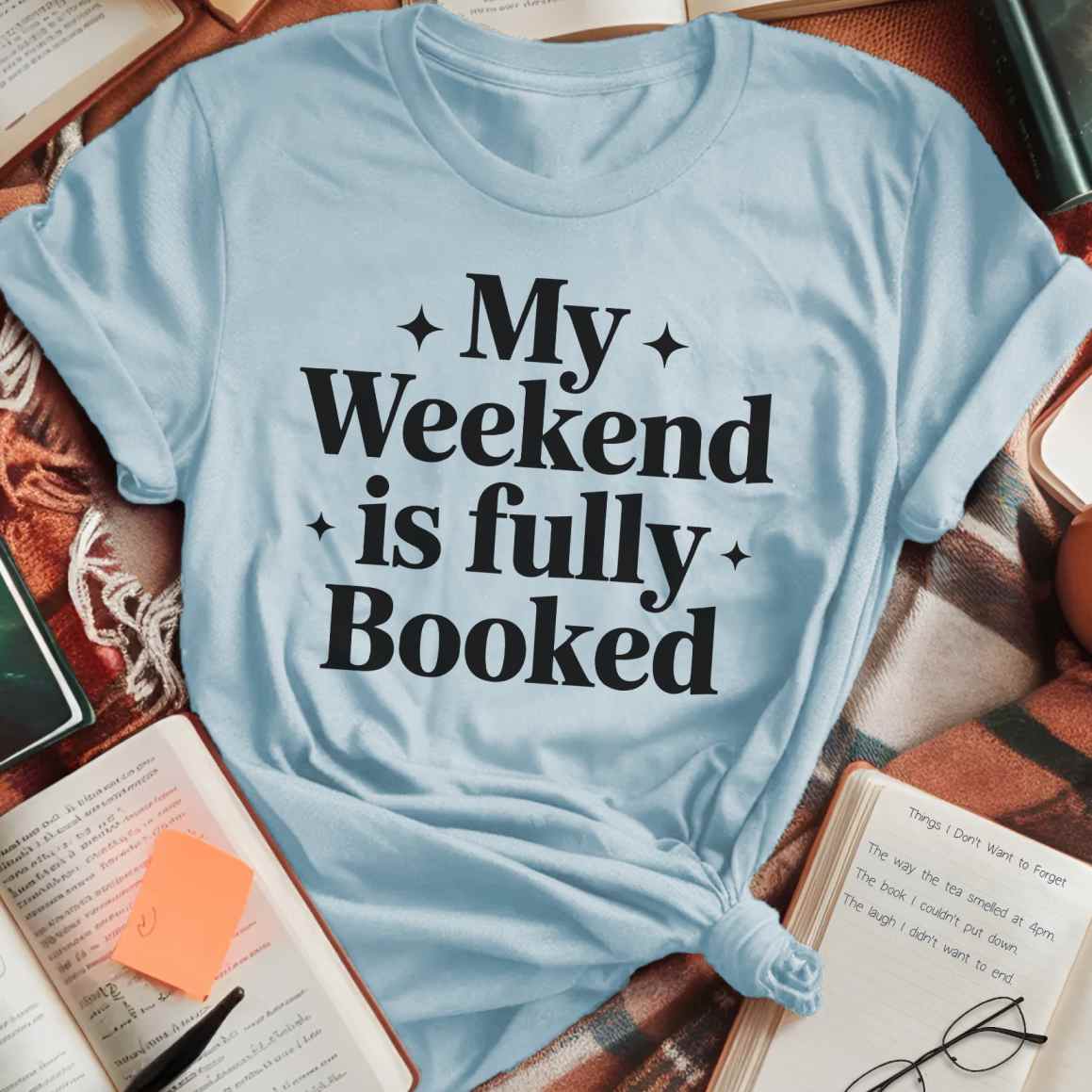 Book Lover Fully Booked T-Shirt