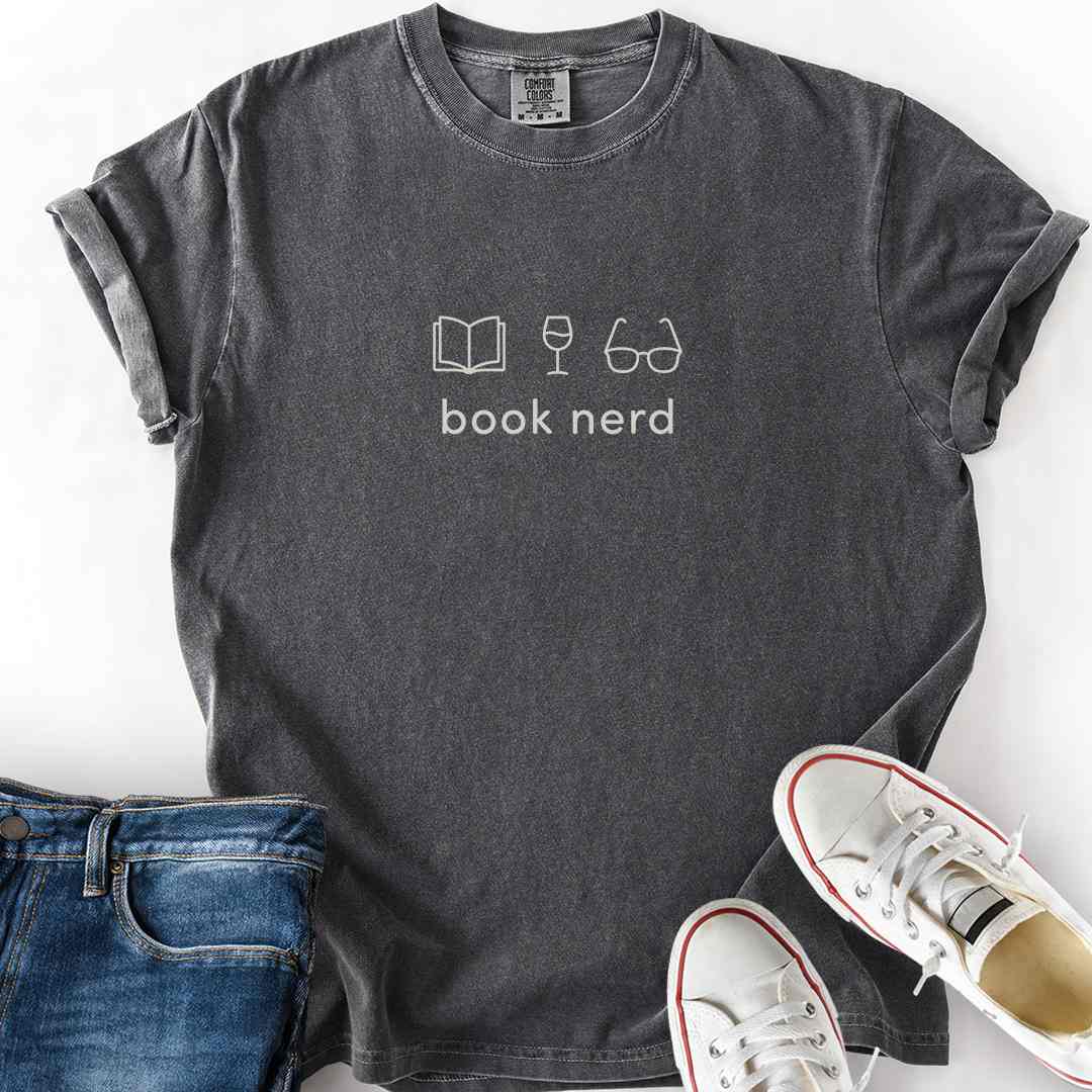 Book Nerd Icons T-Shirt