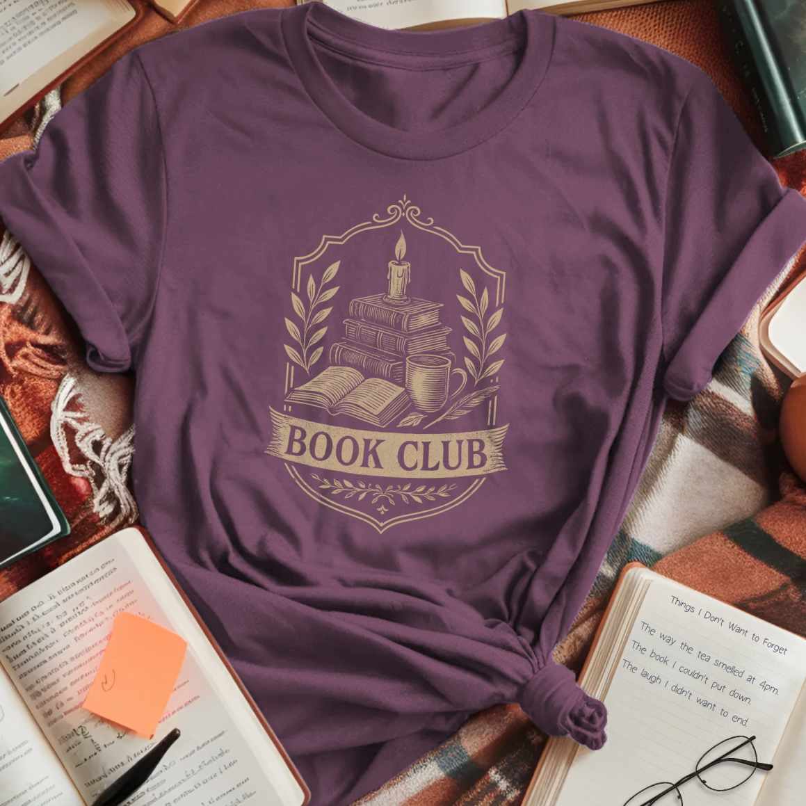 Book Club Emblem T-Shirt