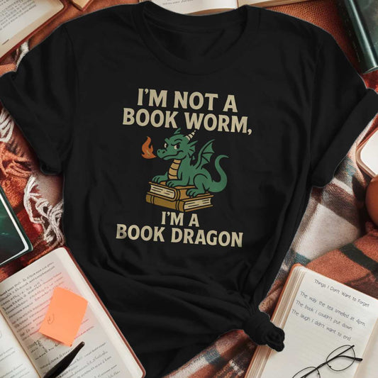I'm a Book Dragon T-Shirt