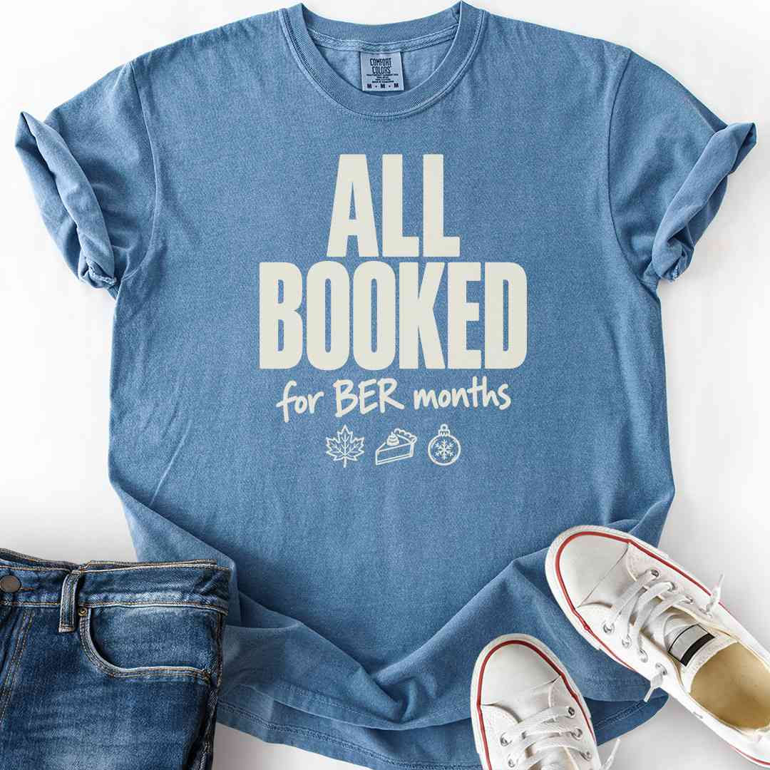 Booked Ber Months T-Shirt