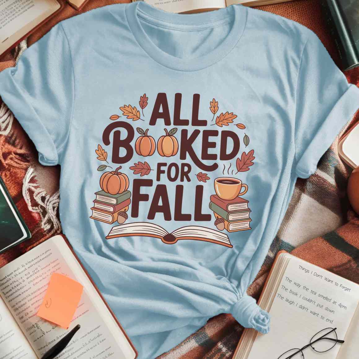 All Booked For Fall T-Shirt