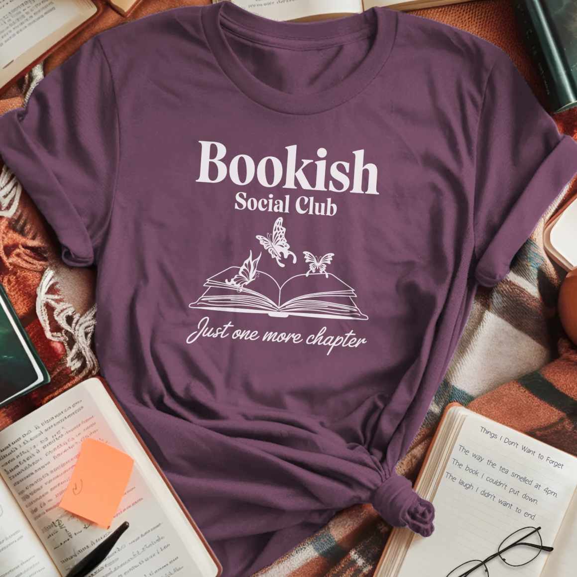 Butterfly Bookish Social Club T-Shirt