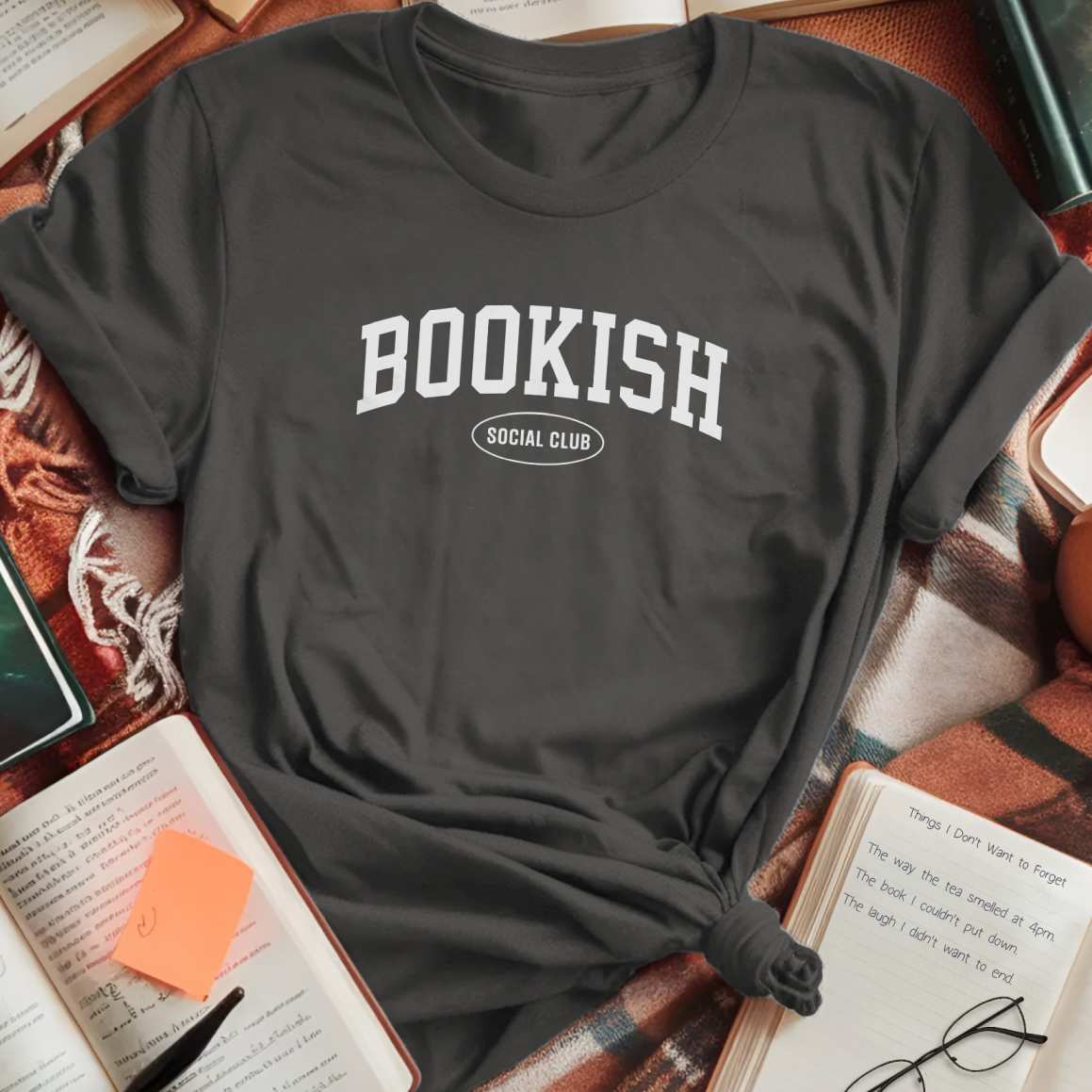 Bookish Social Club Varsity T-Shirt