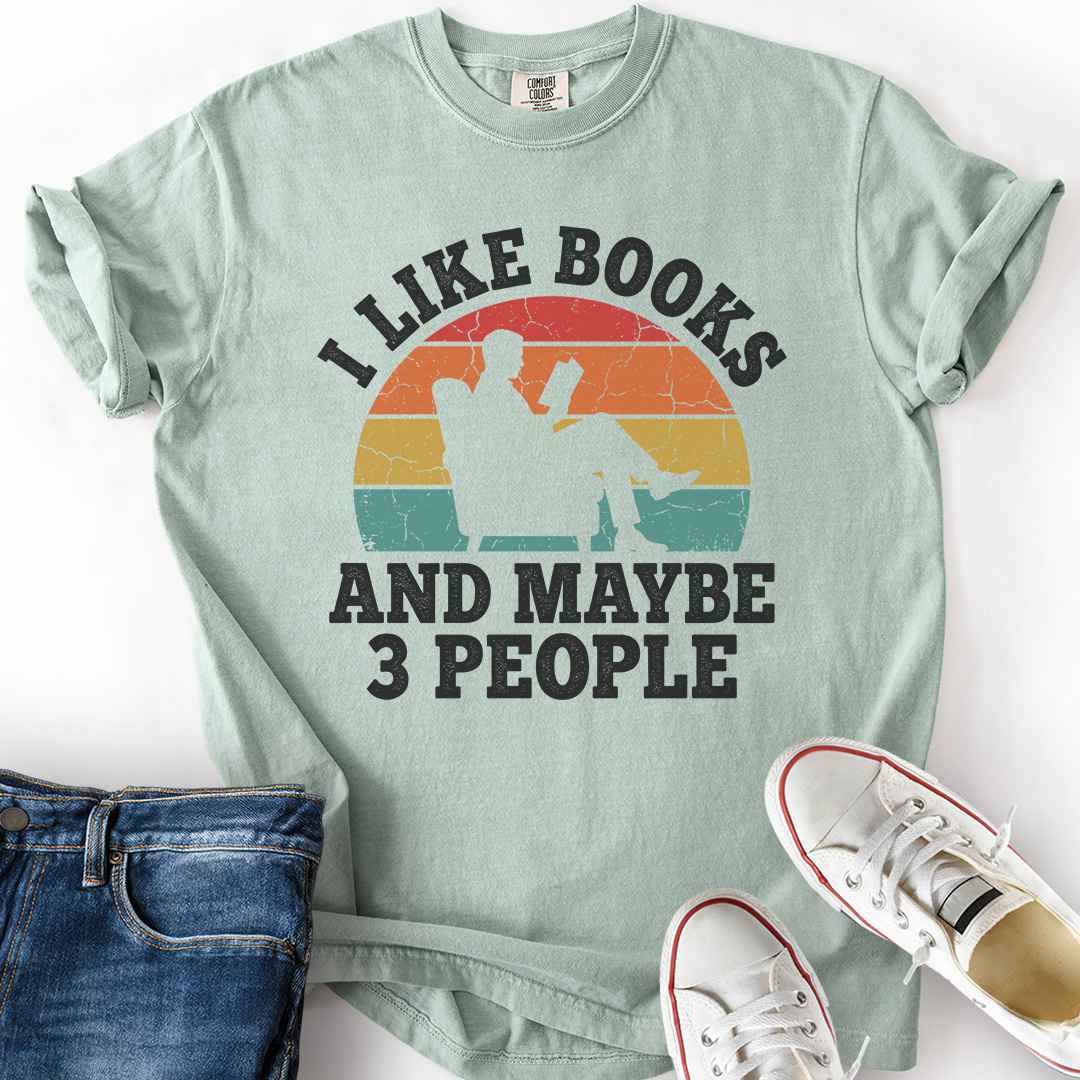 Maybe 3 People Sunset T-Shirt