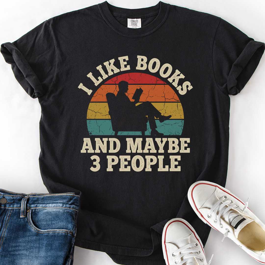 Maybe 3 People Sunset T-Shirt