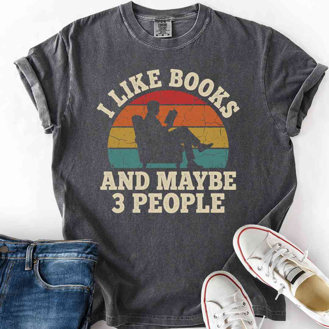 Maybe 3 People Sunset T-Shirt