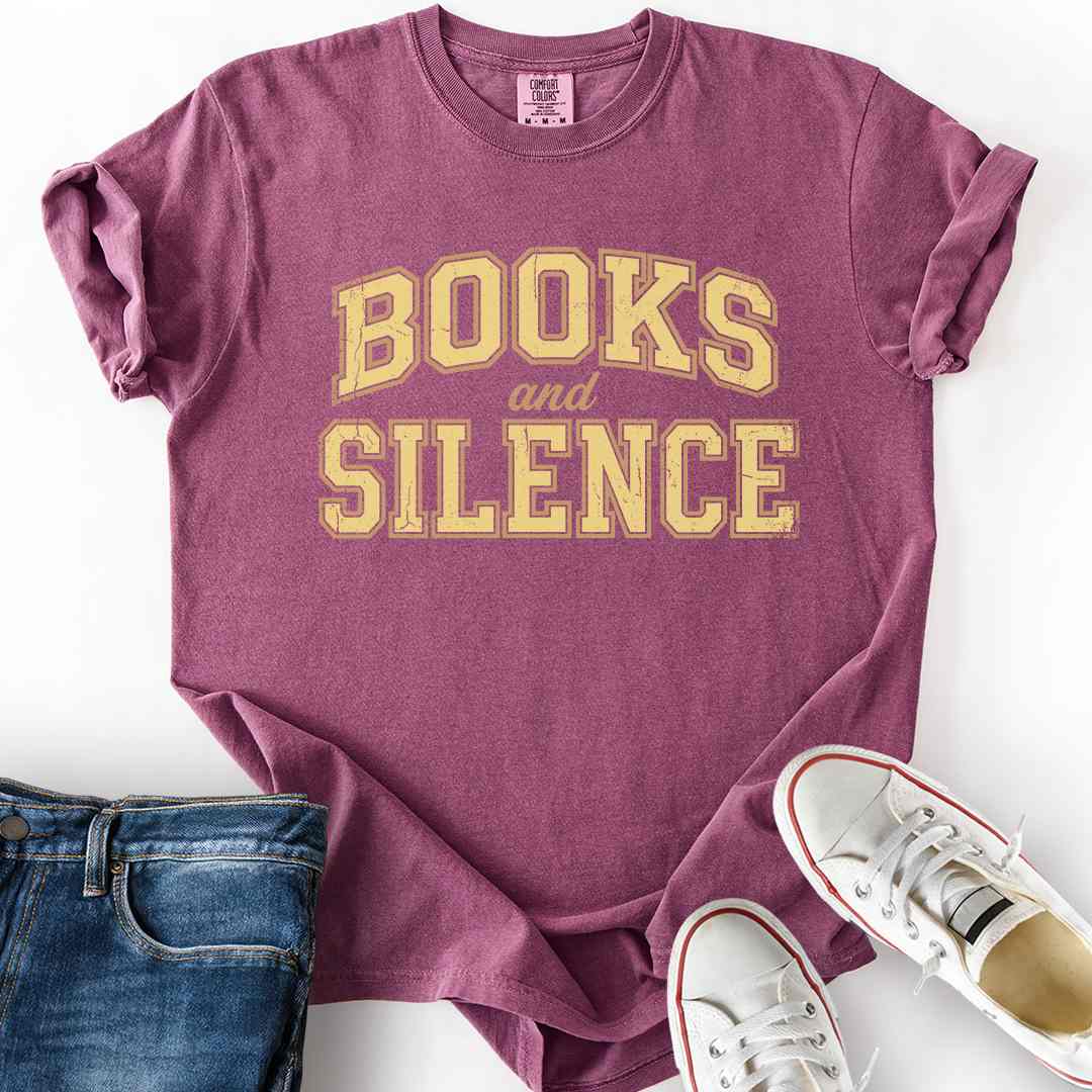 Books And Silence T-Shirt
