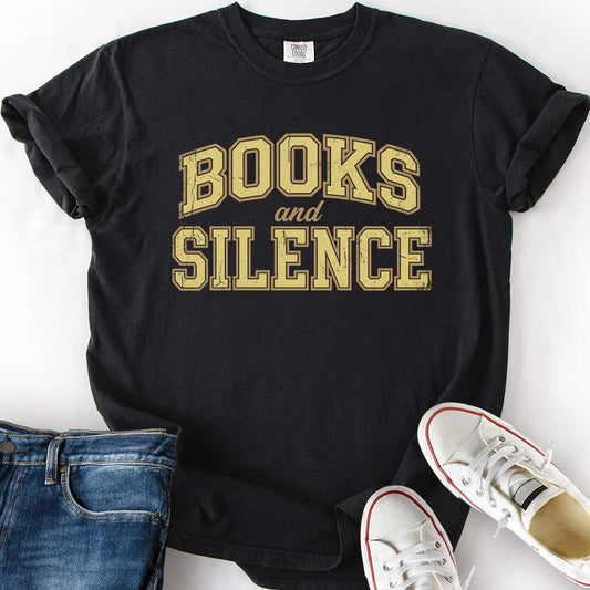 Books And Silence T-Shirt