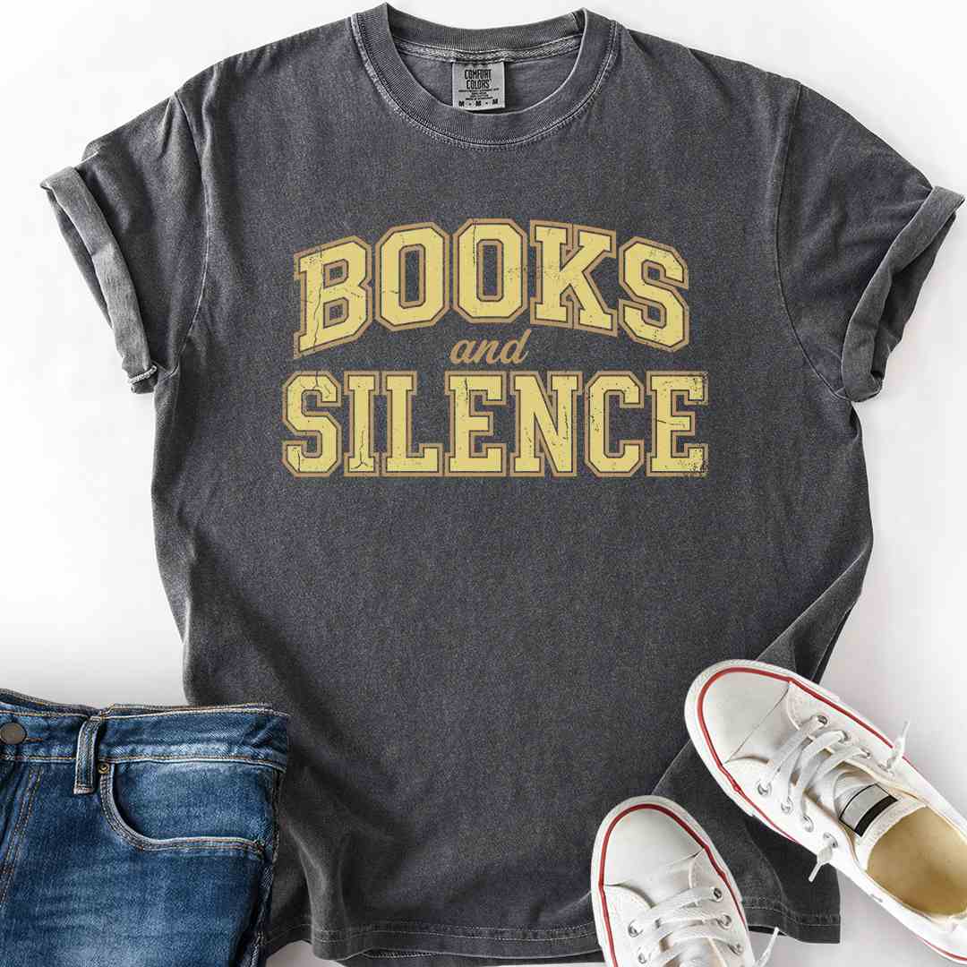 Books And Silence T-Shirt