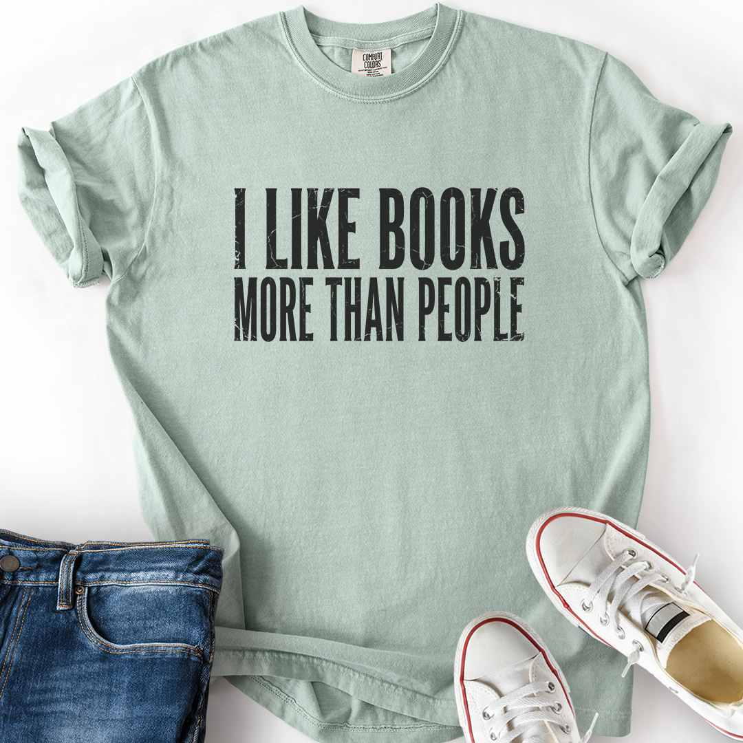 Books More Than People T-Shirt
