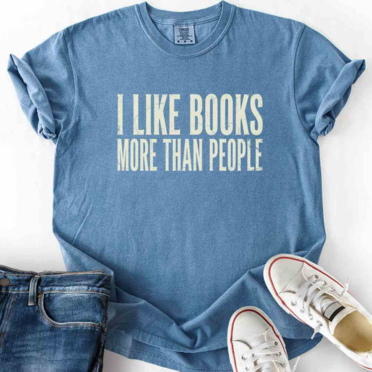 Books More Than People T-Shirt