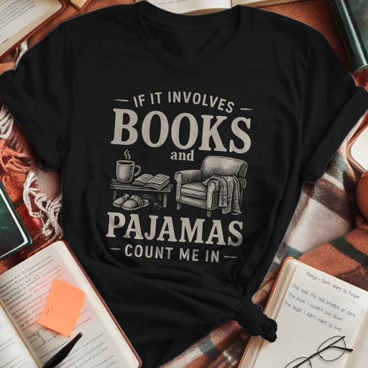 Cozy Books and Pajamas T-Shirt