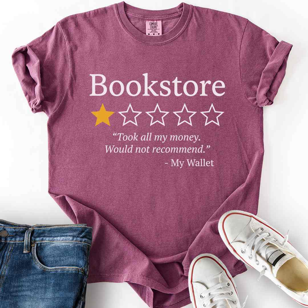 Bookstore 1 Star Review T-Shirt