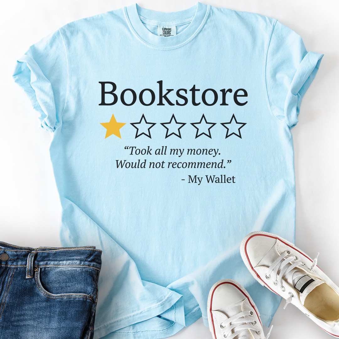 Bookstore 1 Star Review T-Shirt