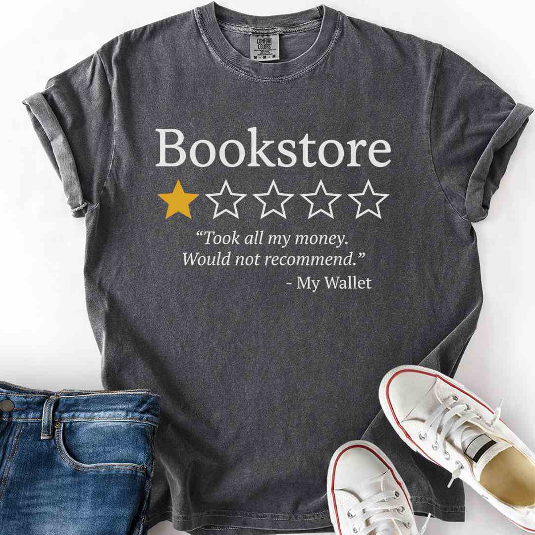 Bookstore 1 Star Review T-Shirt