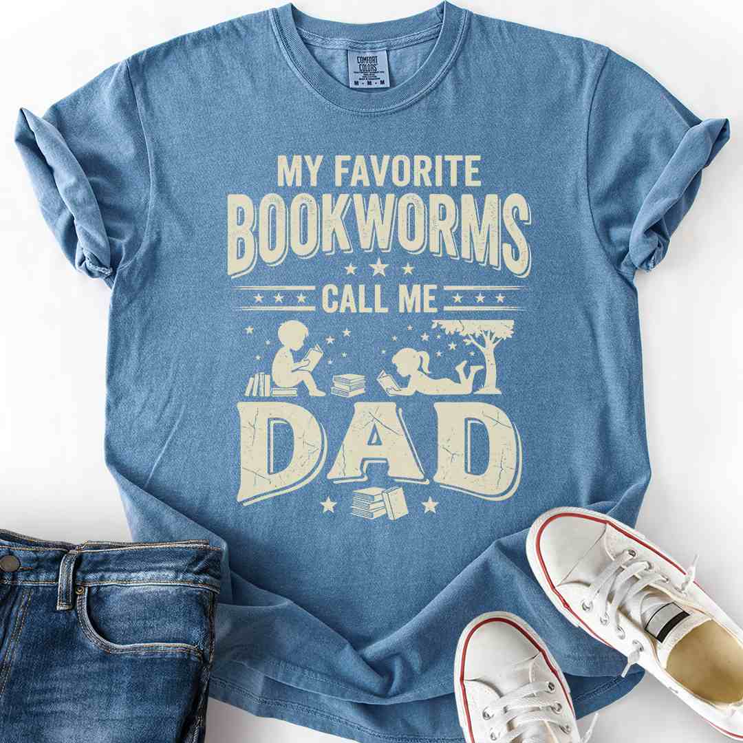 Favorite Bookworms Dad T-Shirt