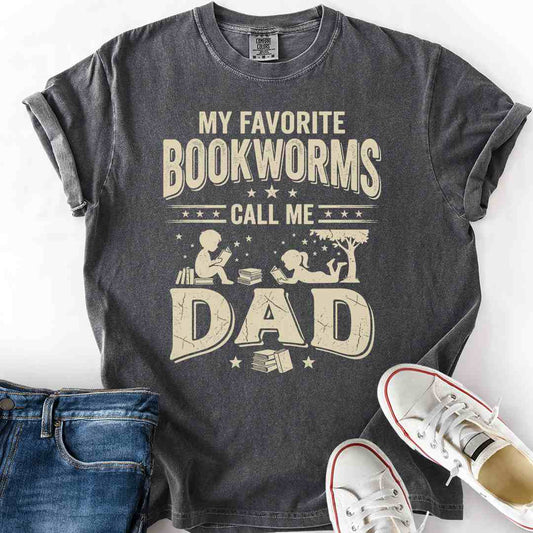 Favorite Bookworms Dad T-Shirt