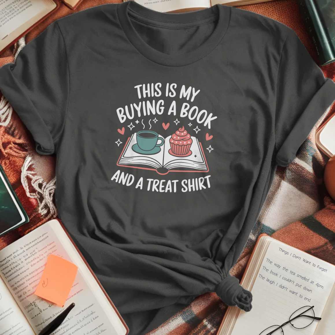 Buying Book and Treat T-Shirt
