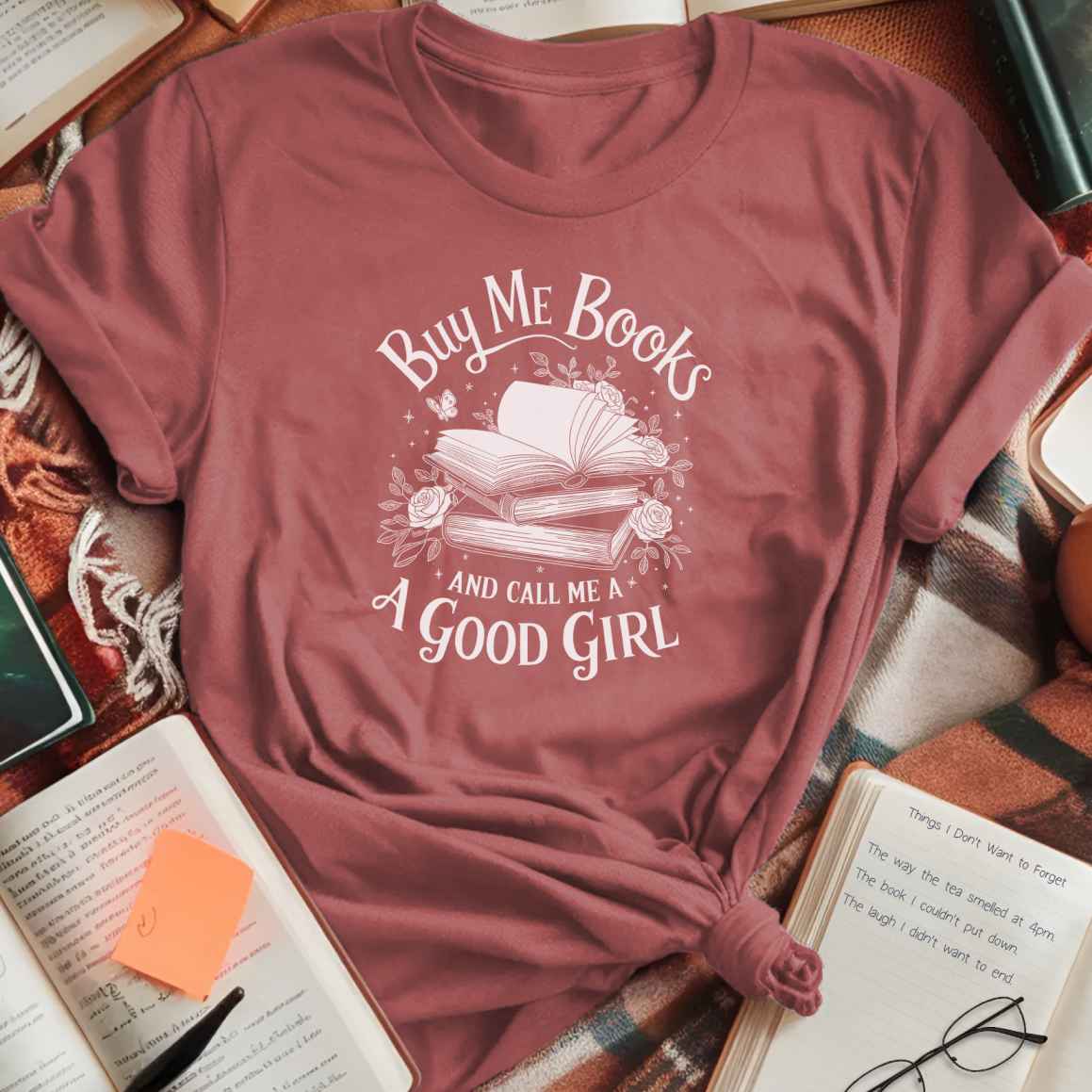 Buy Me Books Call Me Good Girl T-Shirt
