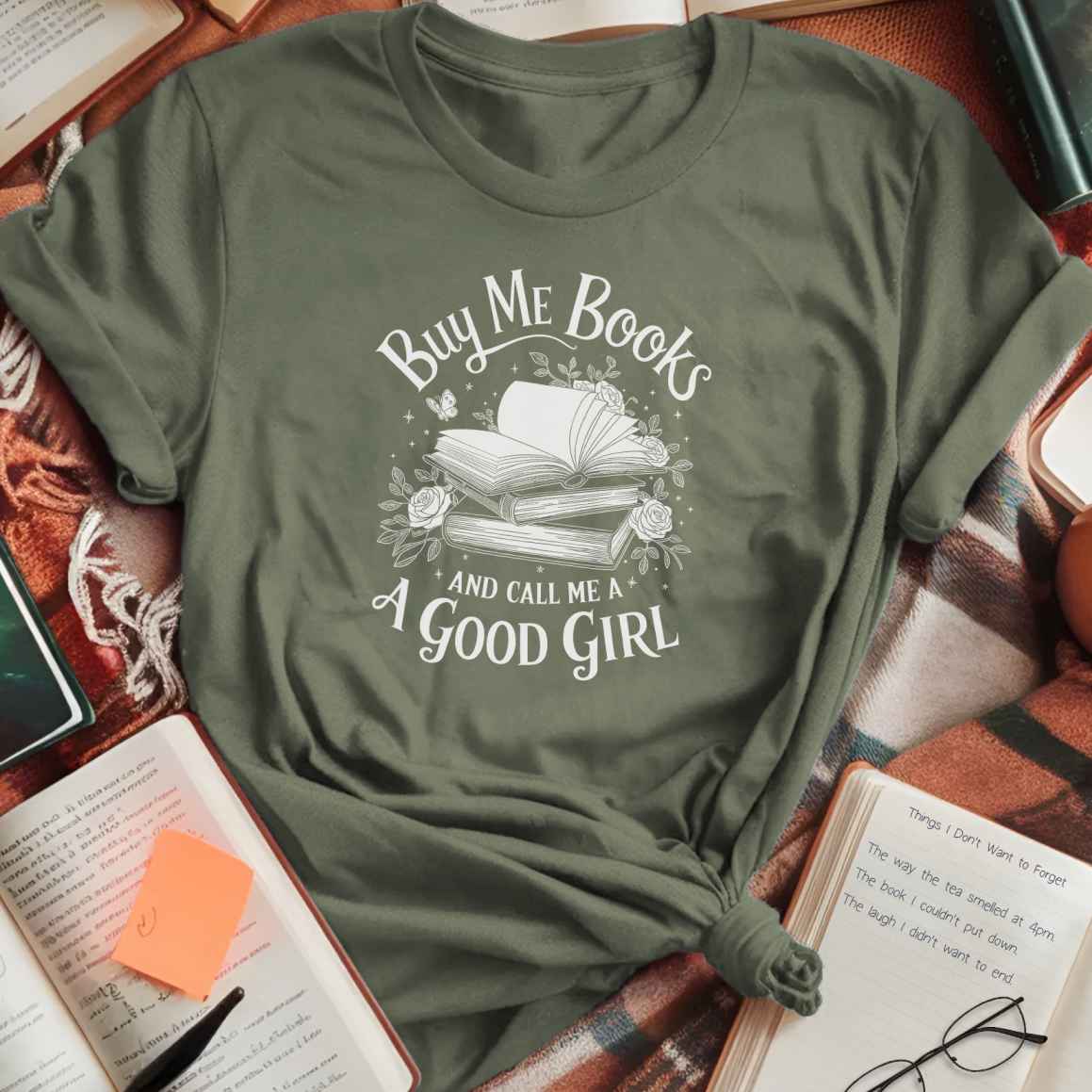 Buy Me Books Call Me Good Girl T-Shirt