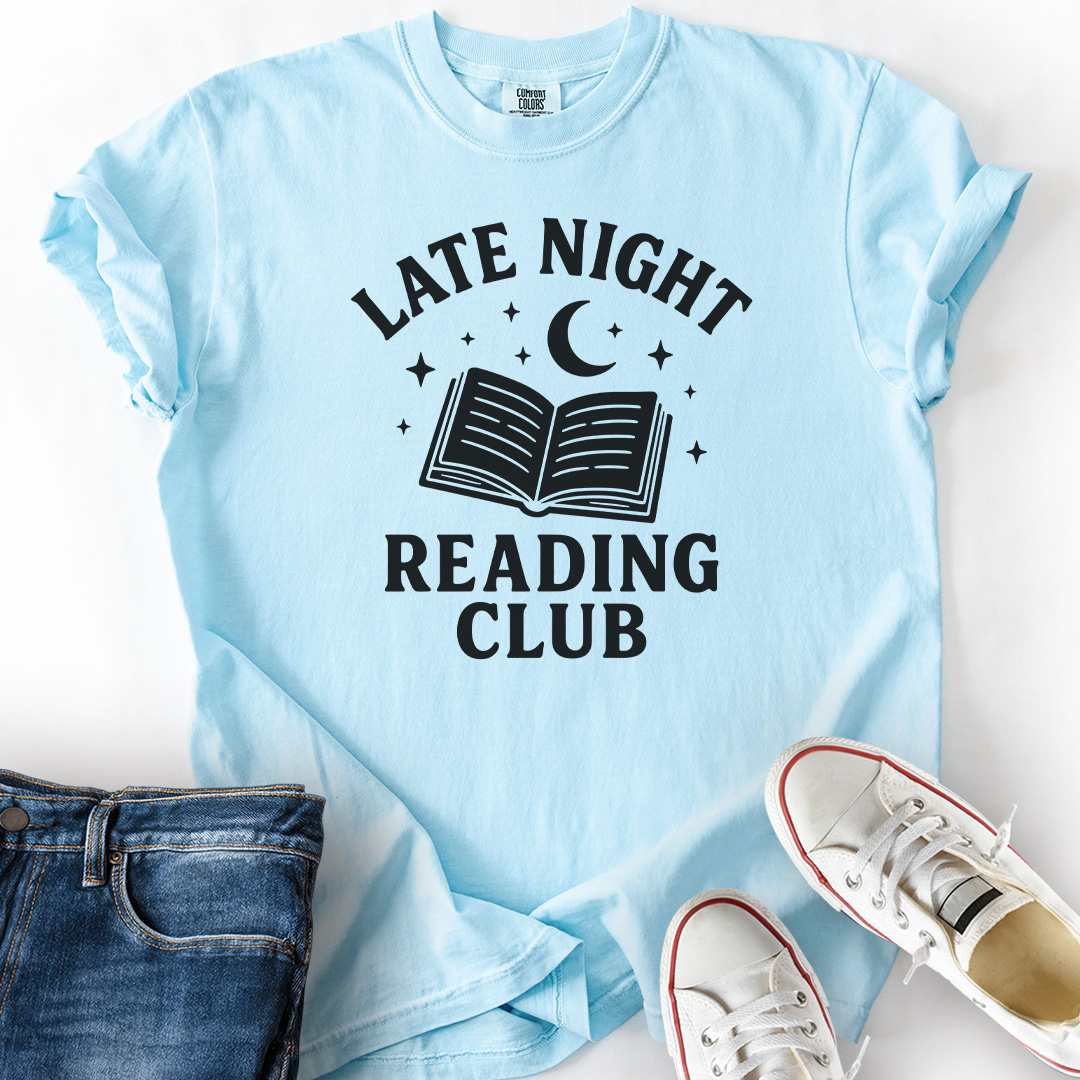 Late Night Reading Club T-Shirt