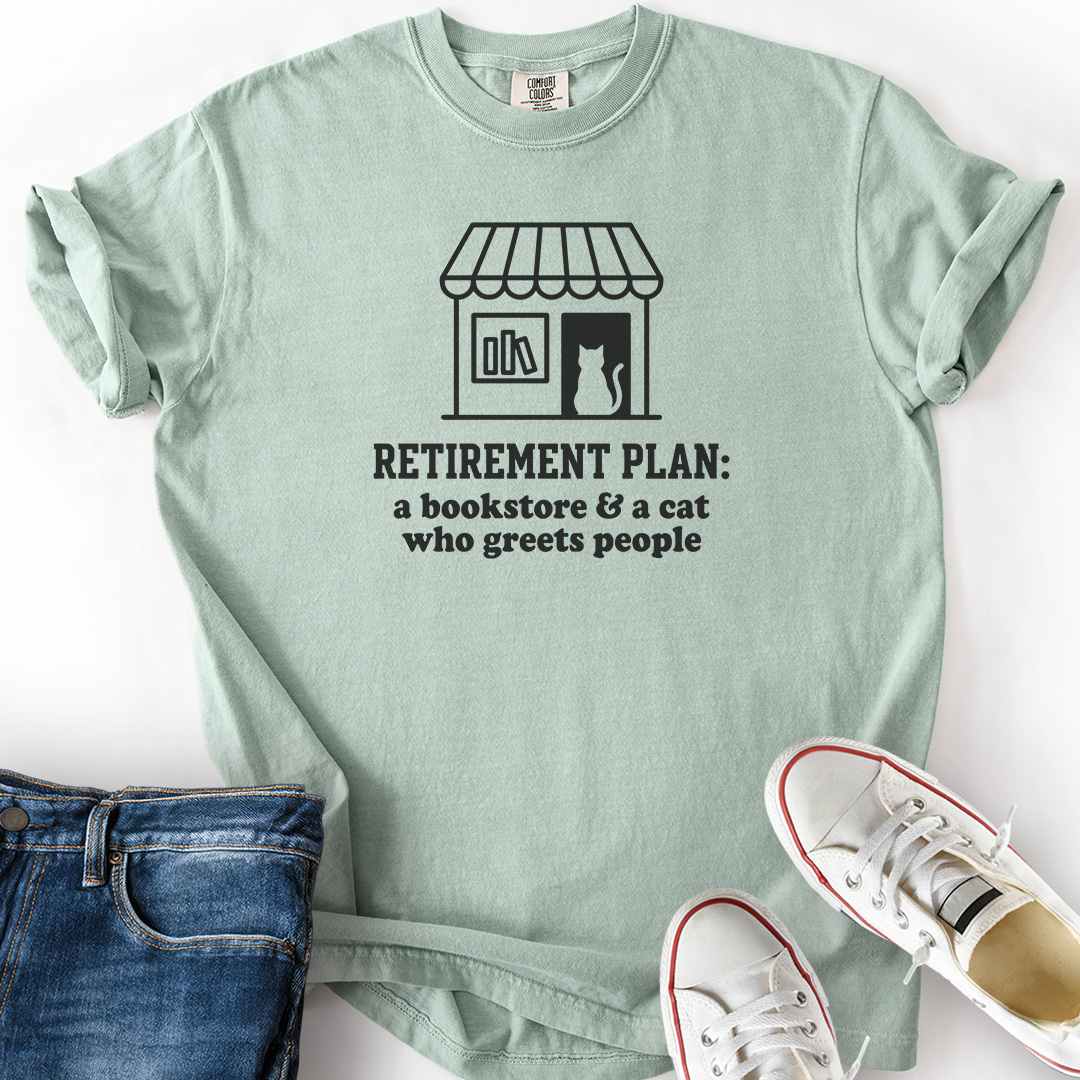Cat Greets People T-Shirt