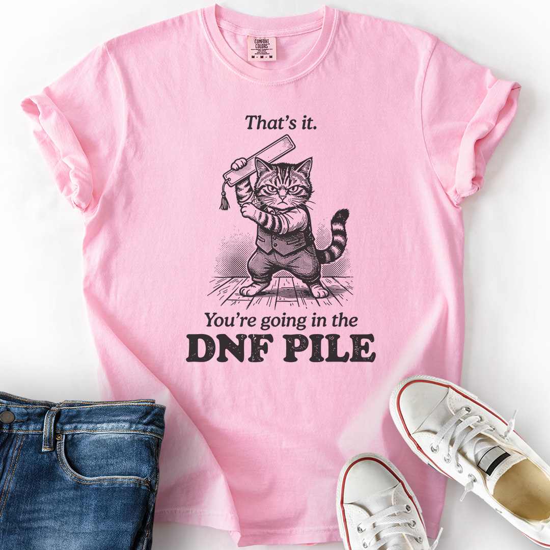 Cat DNF Pile T-Shirt