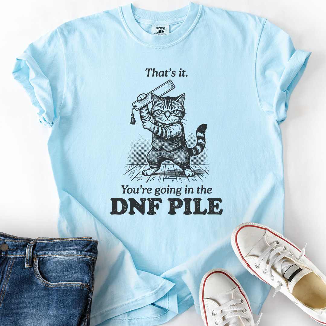 Cat DNF Pile T-Shirt