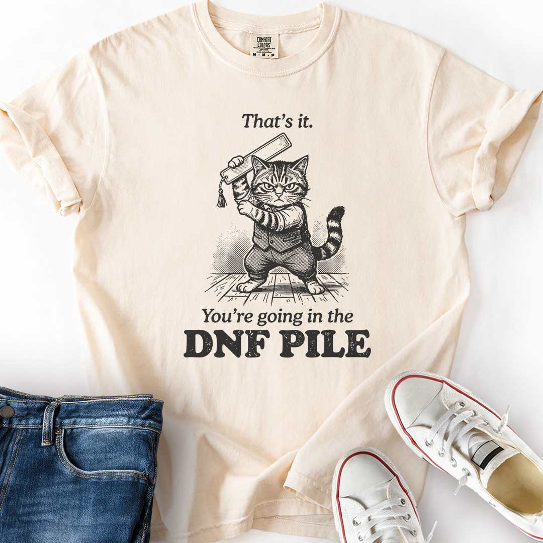 Cat DNF Pile T-Shirt
