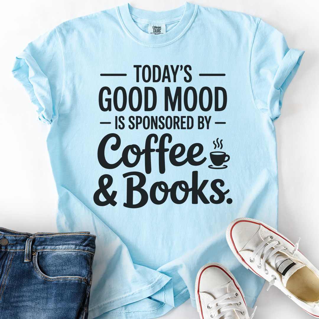 Mood Sponsored By Books T-Shirt