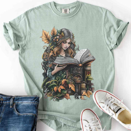 Autumn Fairy Tale Reading T-Shirt