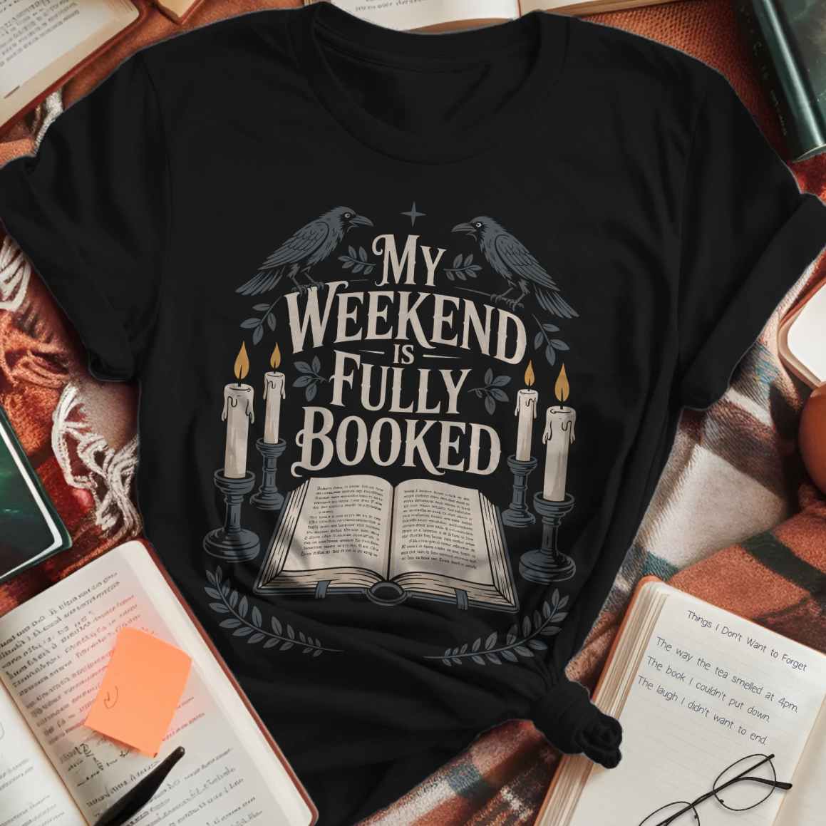 Fully Booked Raven T-Shirt