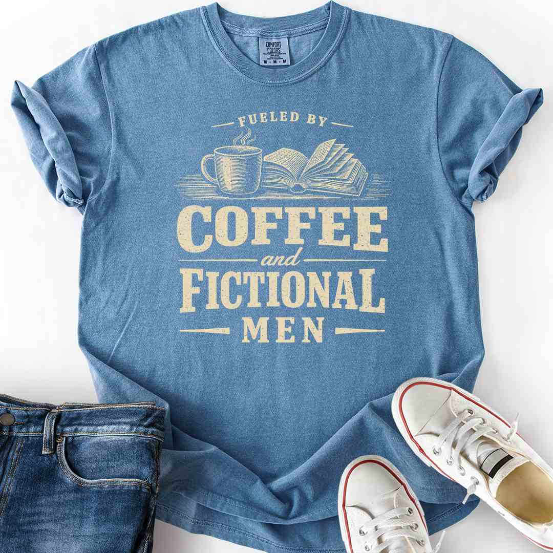 Coffee And Fictional Men T-Shirt