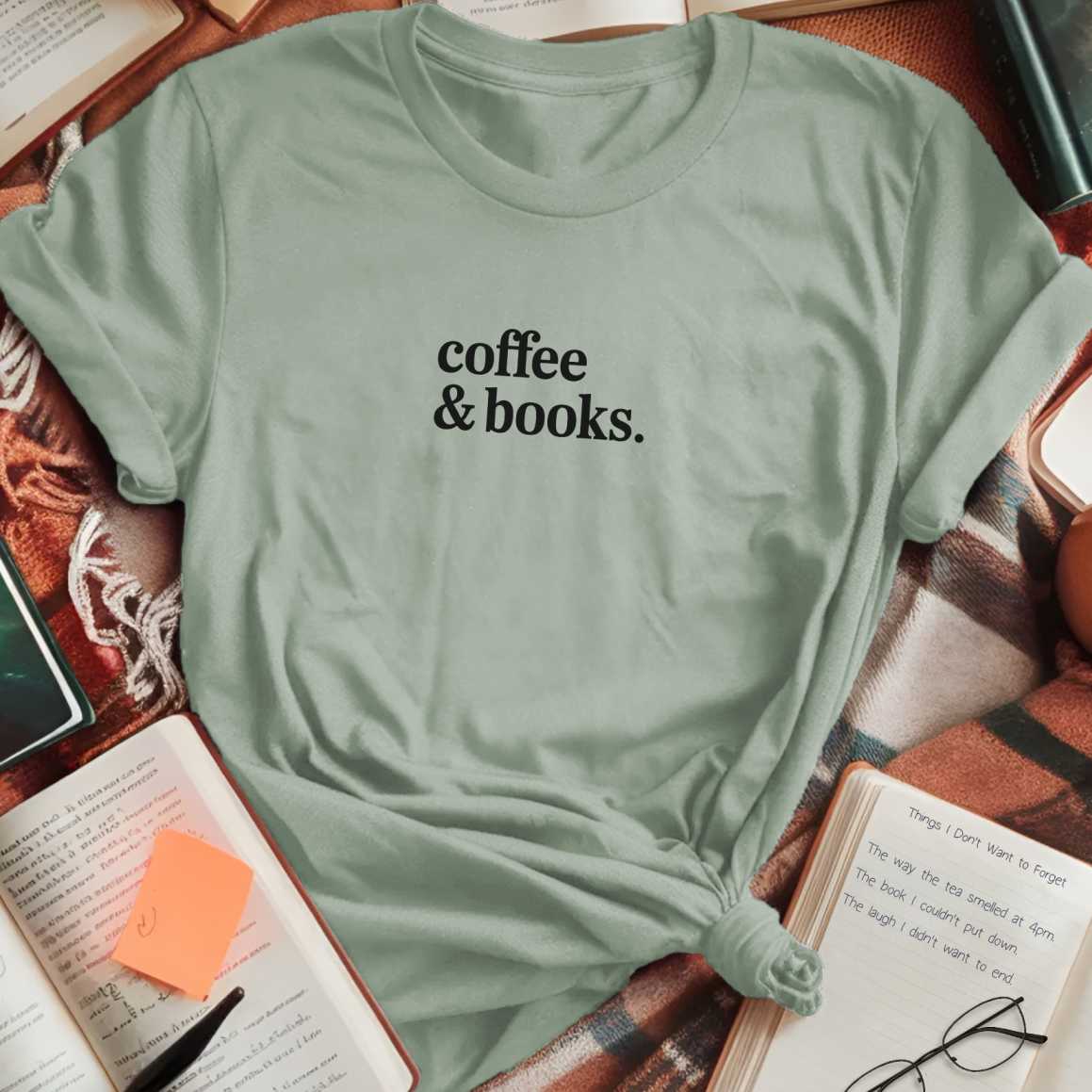Coffee & Books T-Shirt